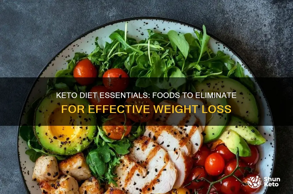what does the keto diet cut out