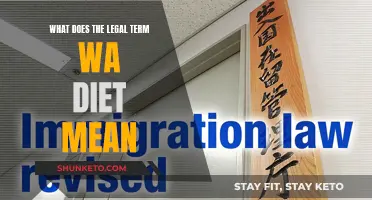 Understanding Wa Diet: Exploring the Legal Definition and Implications