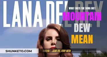 The Hidden Meaning Behind 'Diet Mountain Dew' Song
