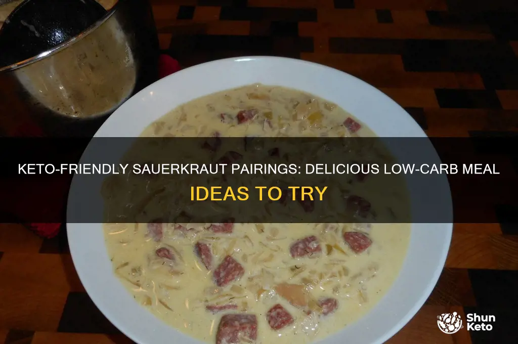 what doyou eat with sauerkraut that is keto friendly