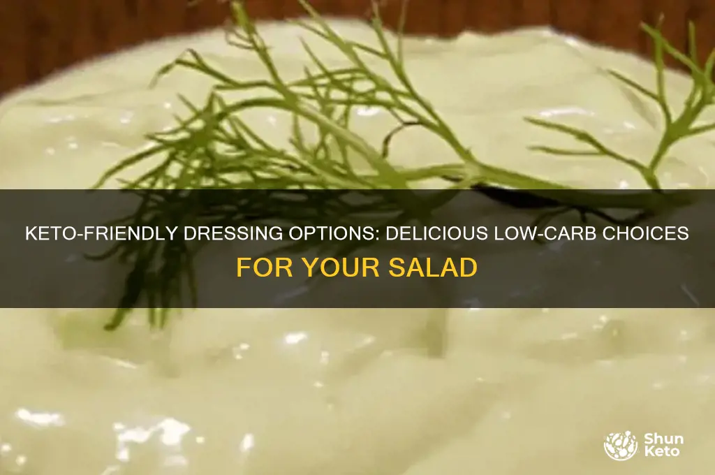 what dressing can i eat on keto