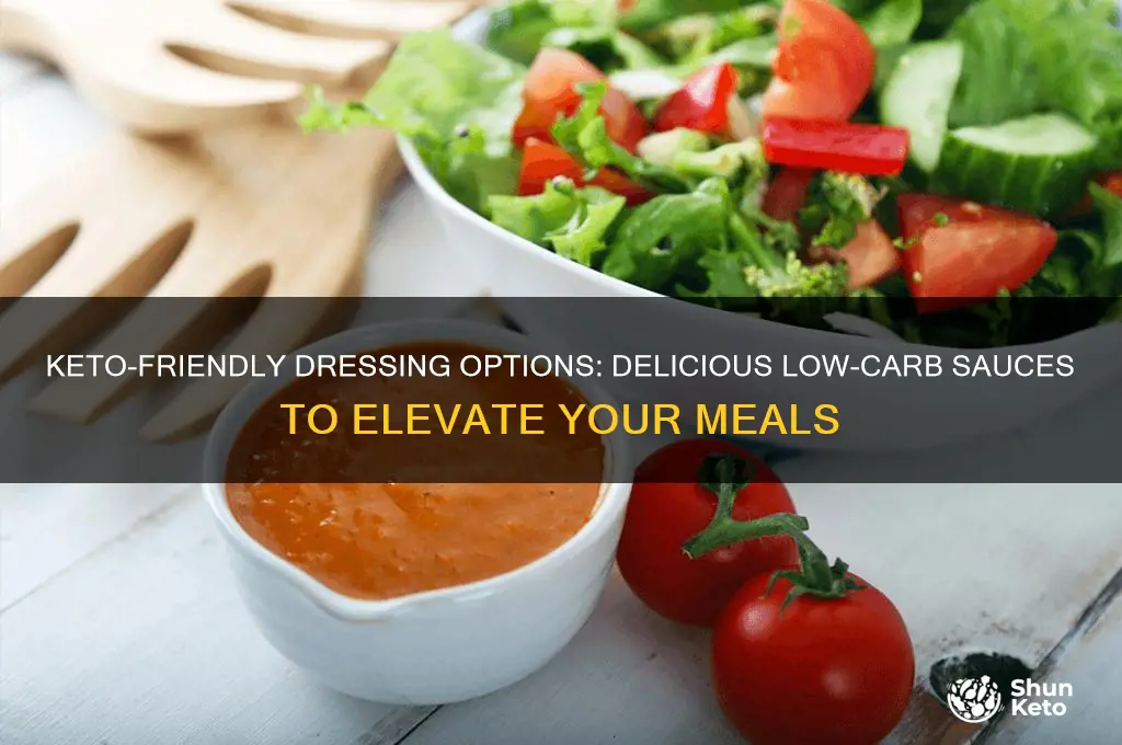 what dressing can i have on keto