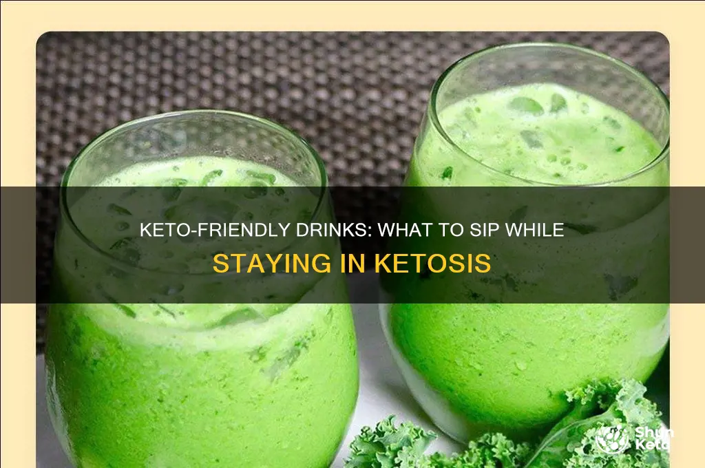 what dri nks are allowed on keto diet