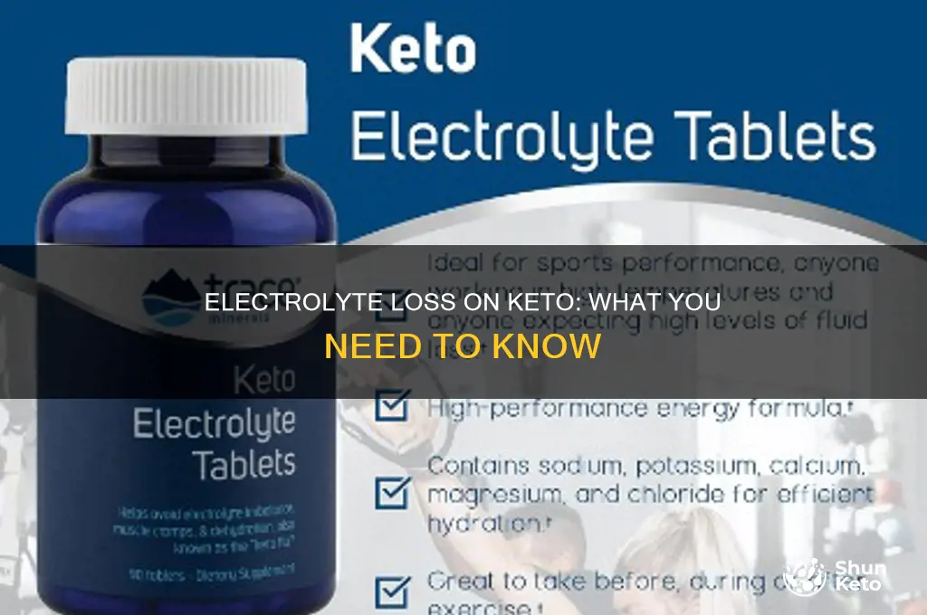 what electrolites are lost on a keto diet