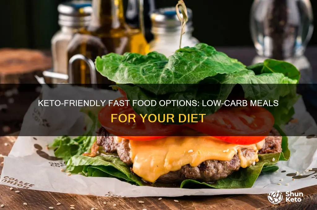 what fast food can i have on keto diet