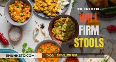 Fiber and Firm Stools: The Diet Connection