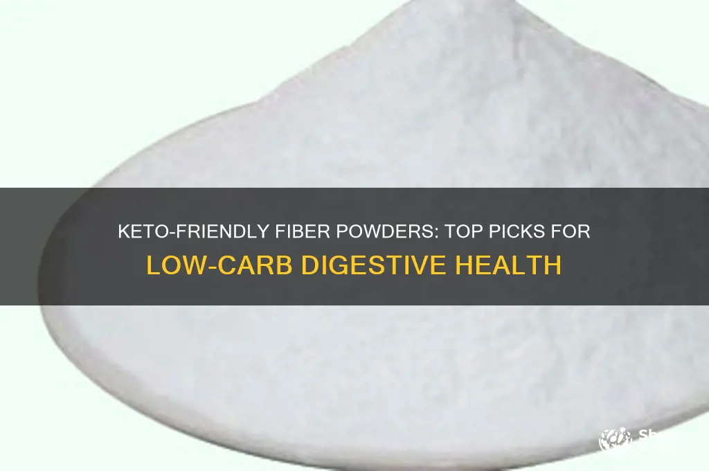what fiber powder can be used on keto