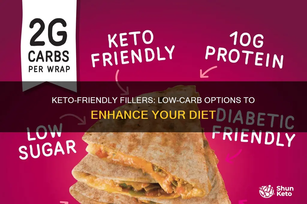 what filler can be used on keto