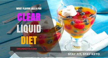 Clear Liquid Diet: What Flavors of Jello are Allowed?