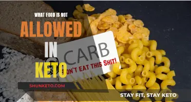 Keto Diet: Foods to Avoid