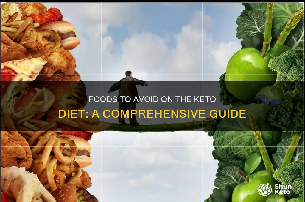 what food is off keto diet