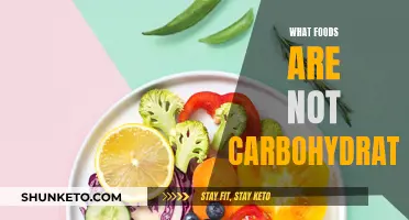 Non-Carbohydrate Foods: What You Should Know and Eat