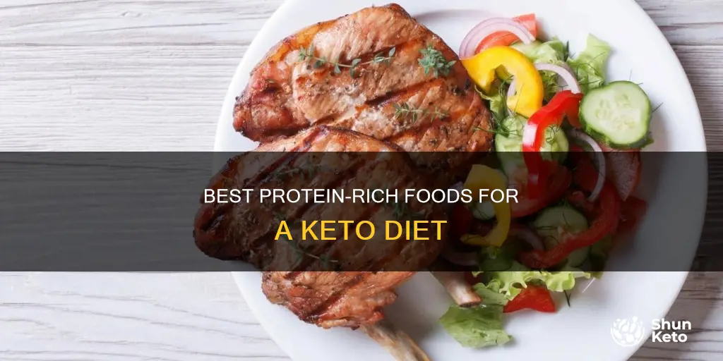 what foods areproteins for keto