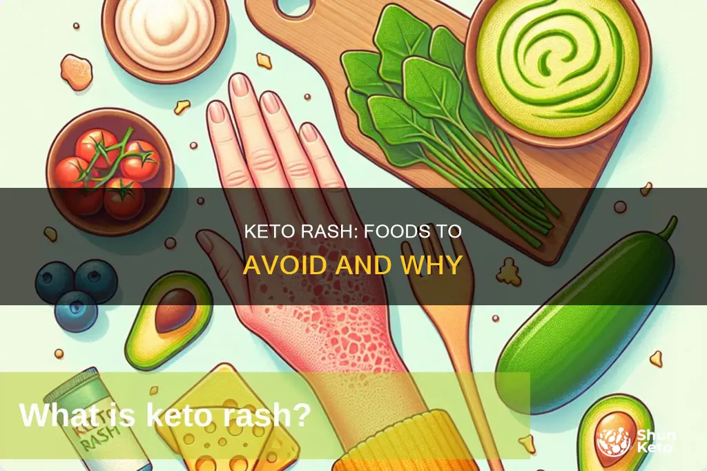 what foods cause the keto rash