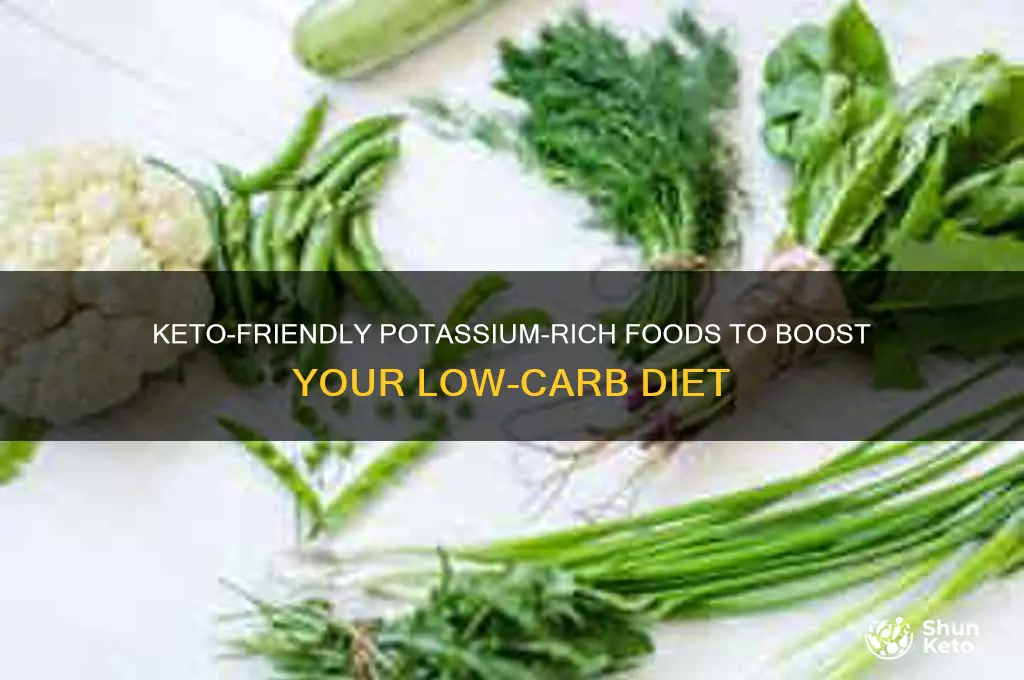what foods have potassium for keto diet