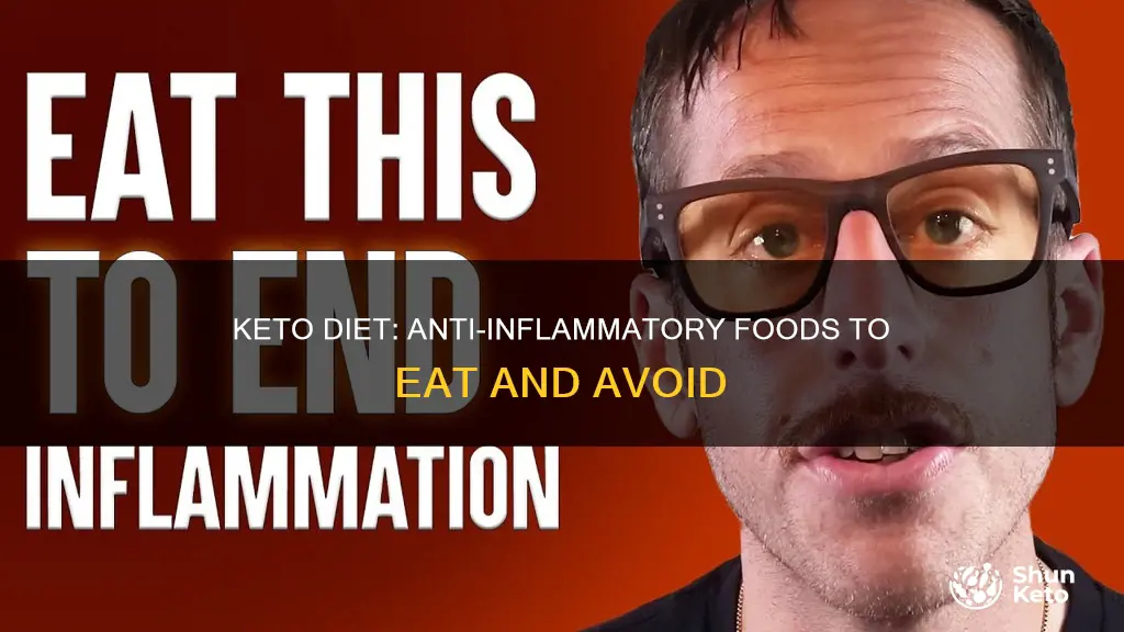 what foods on keto are anti inflammatory