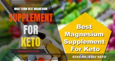 Magnesium Supplements: Best Forms for Keto Dieters