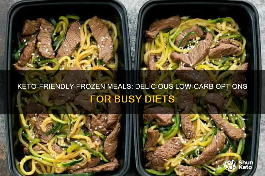 what frozen meals can you eat on keto