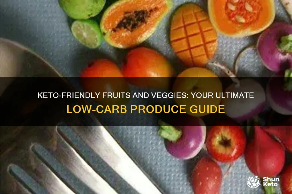 what fruit and veg can i eat on keto