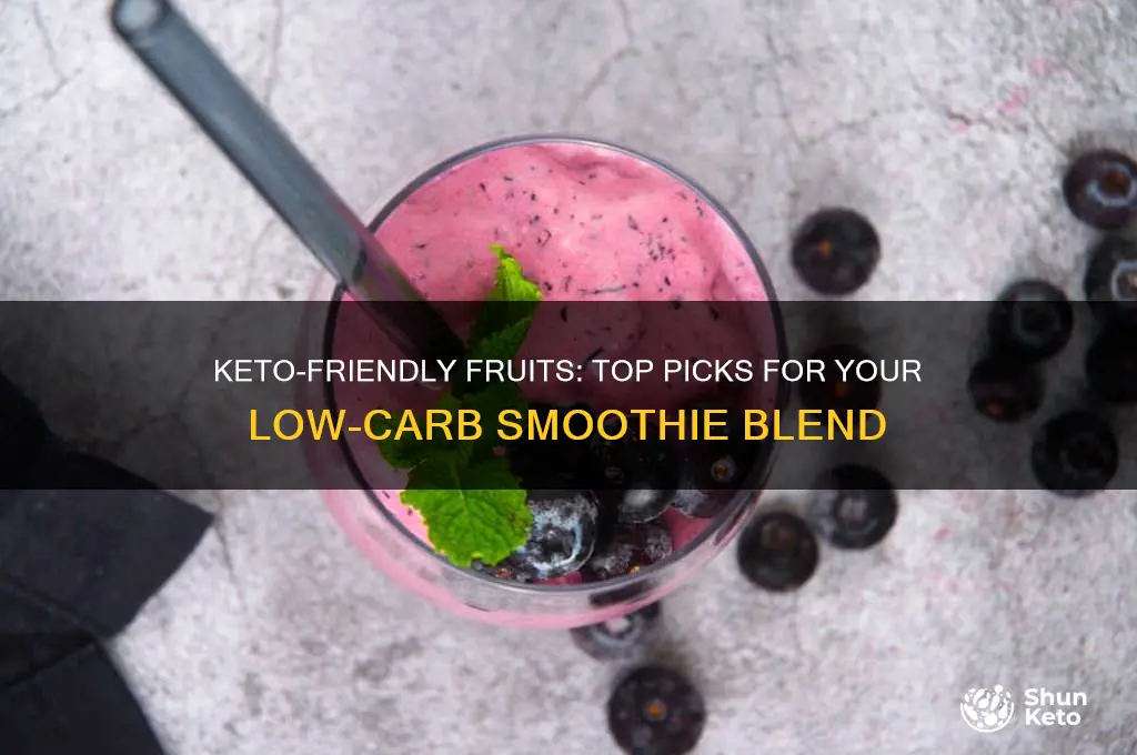 what fruit can i put in my keto smoothie