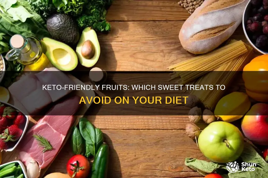 what fruit can you not have on keto