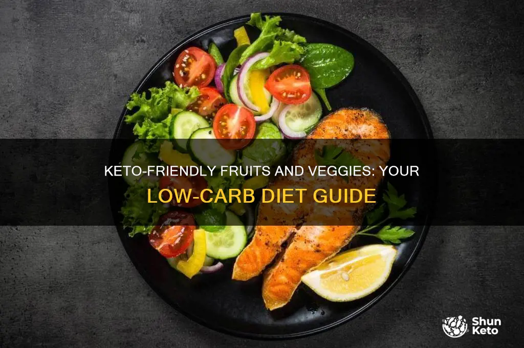 what fruits and vegetables are ok on keto diet