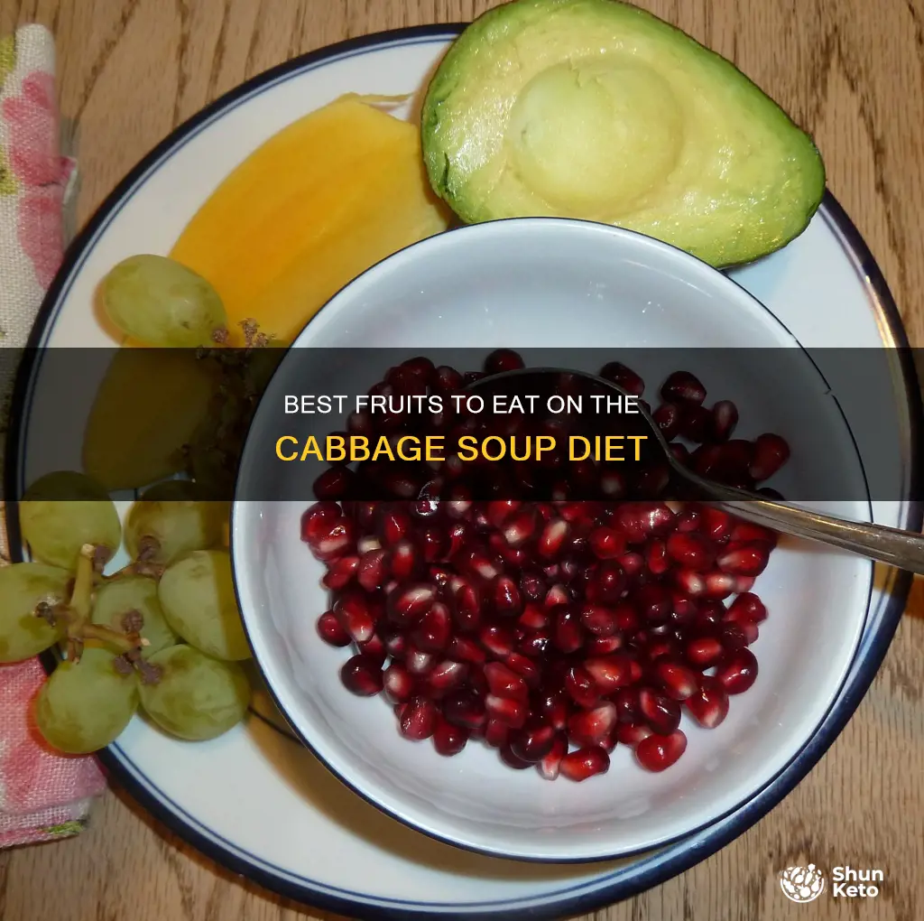what fruits are allowed on cabbage soup diet