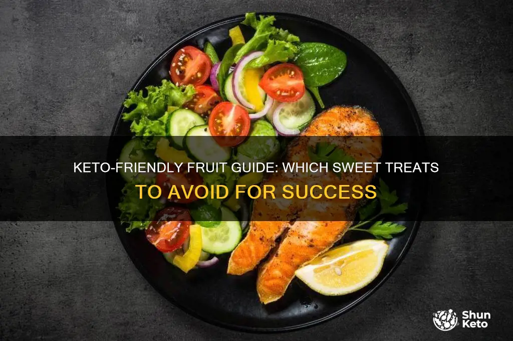 what fruits should you not eat for keto