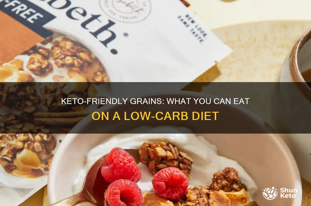 what grains are allowed on keto diet