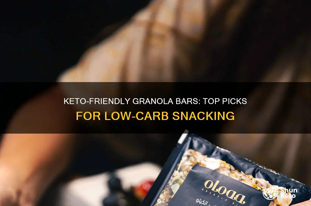 what granola bars can you eat on keto