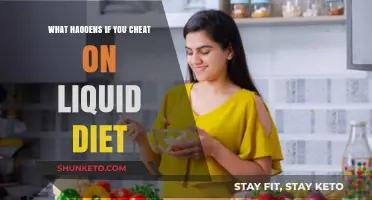 Cheating on a Liquid Diet: What Are the Consequences?