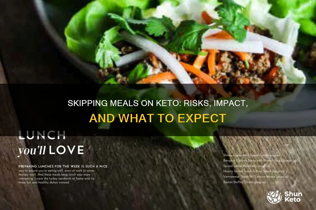 what happen if you skip a meal on keto diet