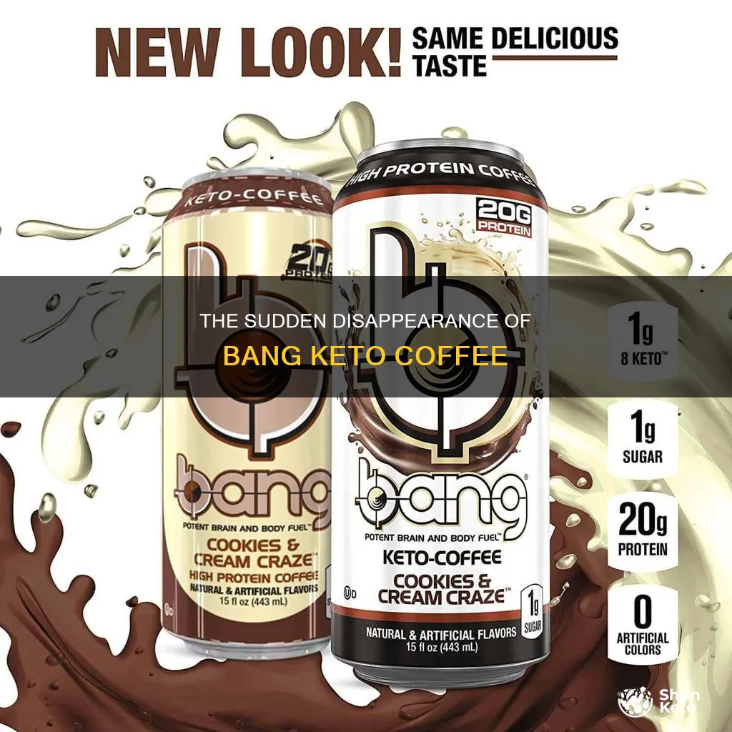 what happened to bang keto coffee