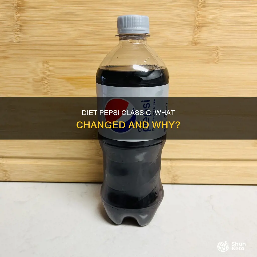 what happened to diet pepsi classic