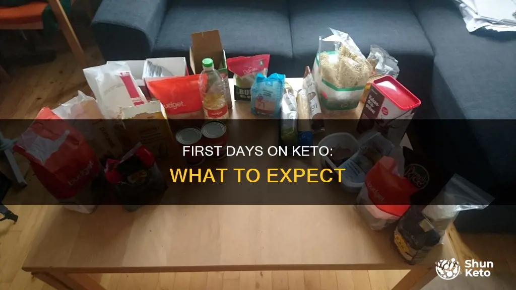 what happens first days on keto