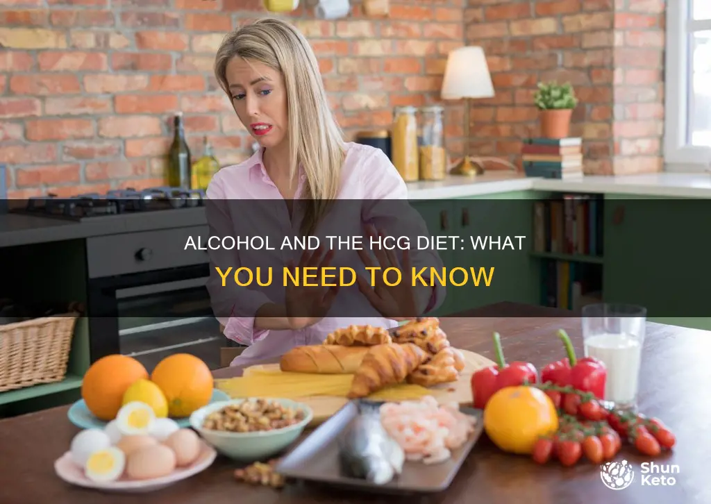 what happens if i drink alcohol on hcg diet