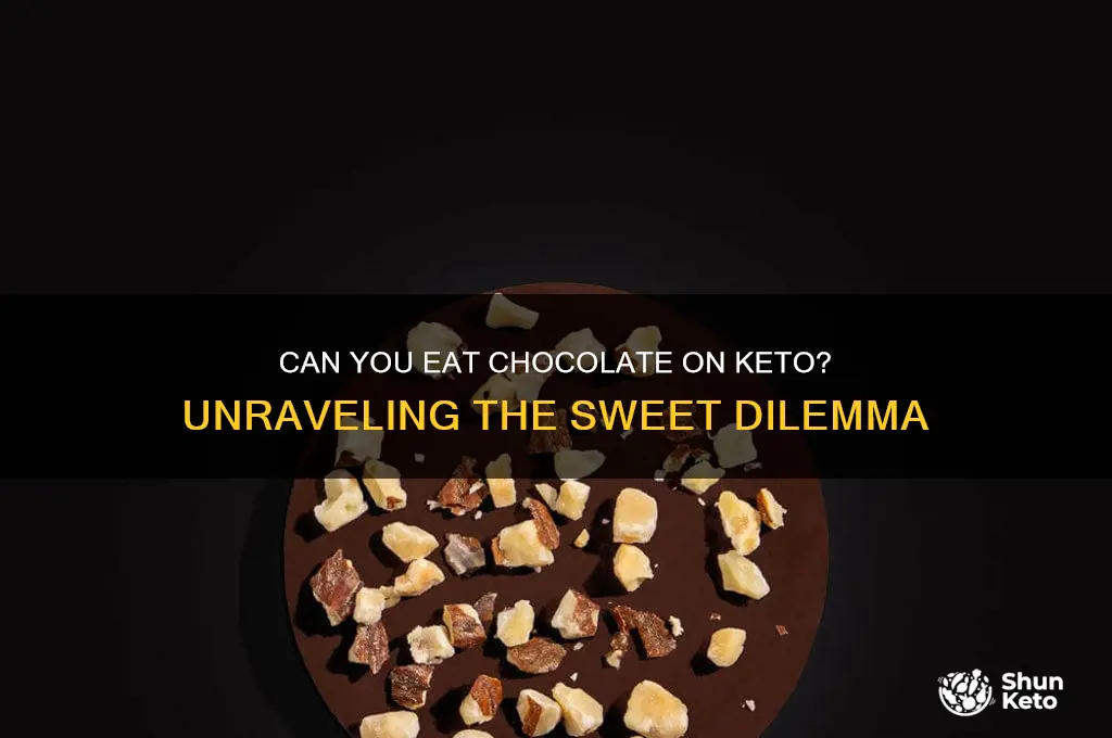 what happens if i eat chocolate on keto
