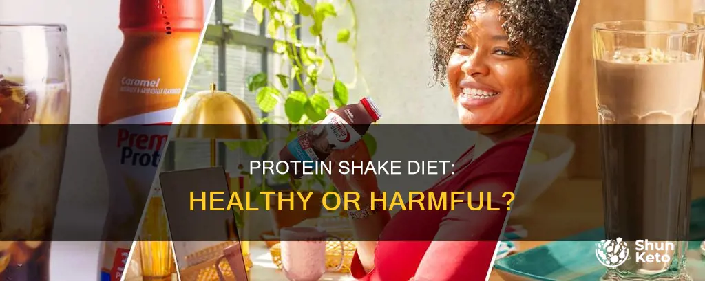 what happens if i live on a protein shake diet