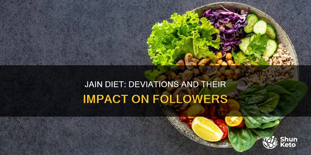 what happens if jain person does not follow diet
