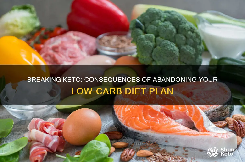 what happens if you dont stick to a keto diet