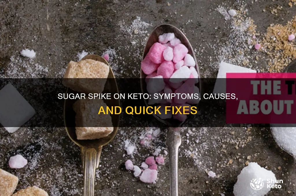 what happens when you get sugar spike on keto diet