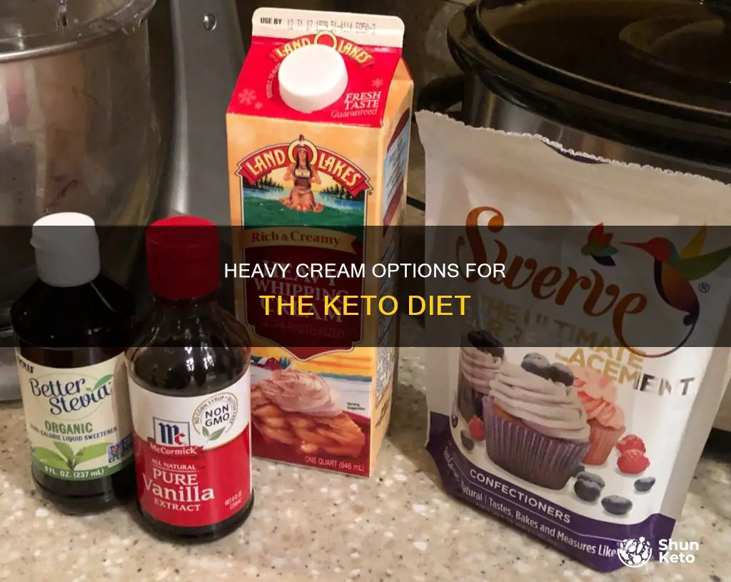 what heavy cream is allowed on the letogenic diet