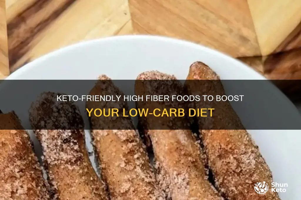 what high fiber foods can i eat on keto