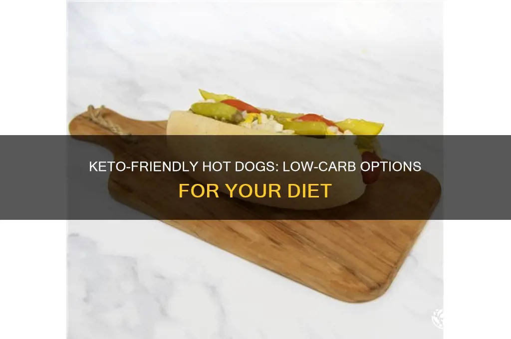 what hot dogs can you eat on keto