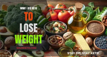 Keto Weight Loss: My Food Journey and Results