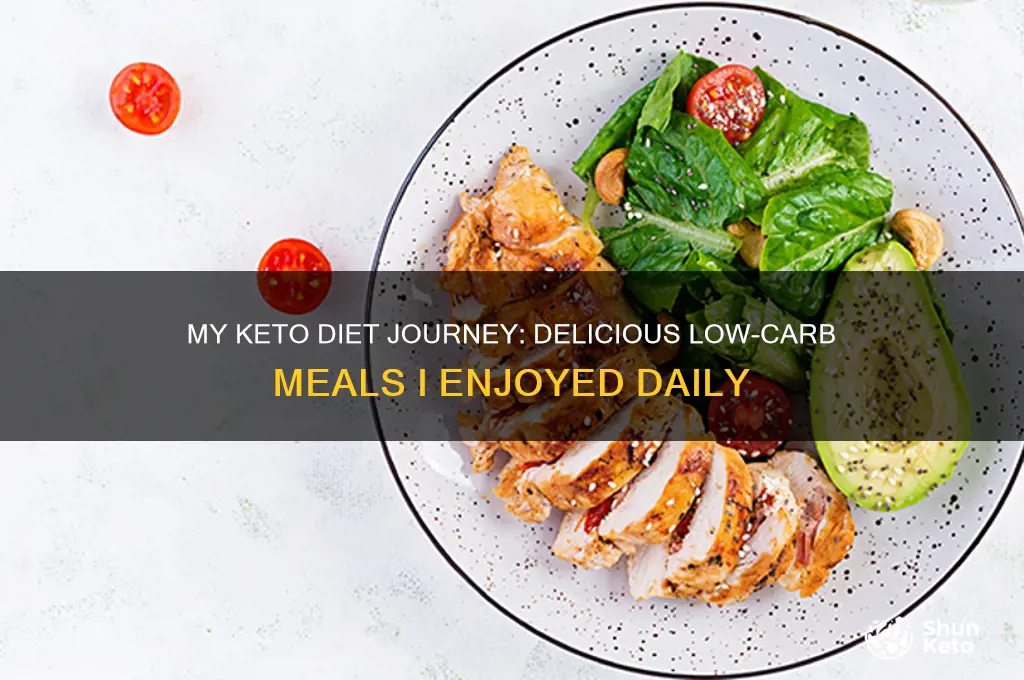 what i ate on keto diet
