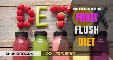 Fruit Flush Diet: Preparation and Procedure
