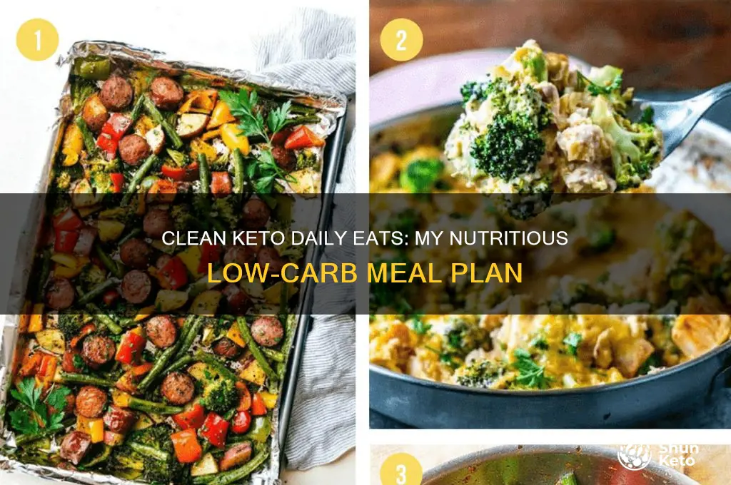 what i eat in a day clean keto