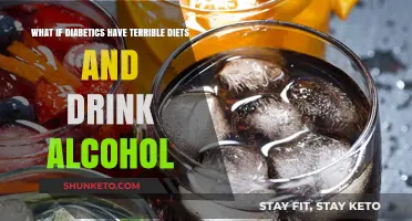 Diabetics: Alcohol, Poor Diets, and Health Risks