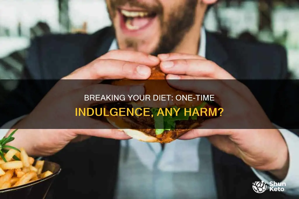 what if i go off my diet once